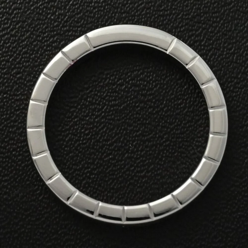 ★SOLD★ Cartier Lanier Ring 54 White Gold Wedding - Picture 5 of 11